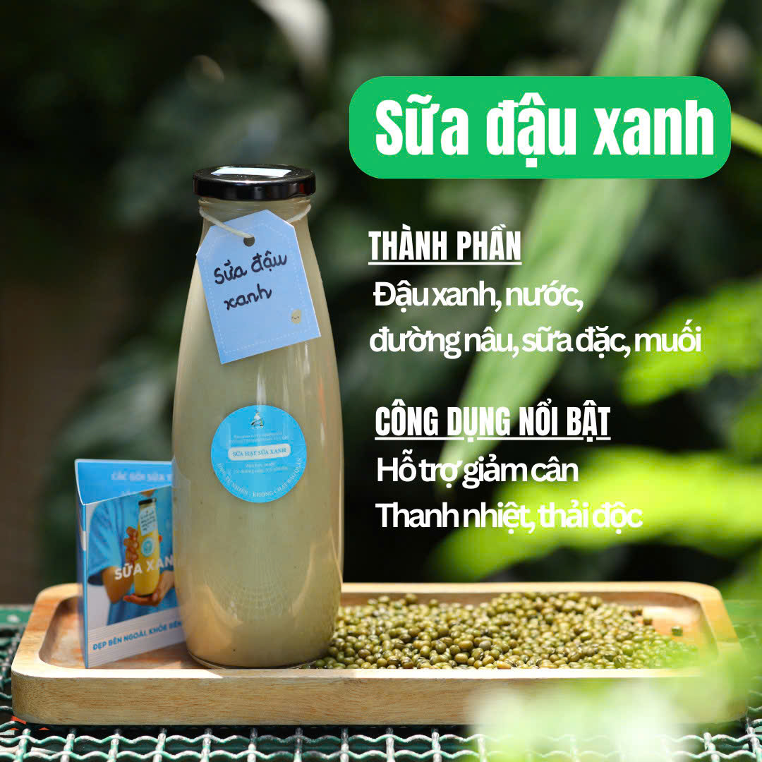 Sữa đậu xanh (500ml)